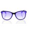 Женские сонцезащитные очки 10181 чёрные с фиолетовой линзой . Photo 2