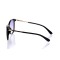 Женские сонцезащитные очки 10181 чёрные с фиолетовой линзой . Photo 3
