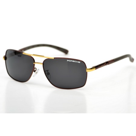 Porsche Design сонцезахисні окуляри 9391 бронзові з чорною лінзою 