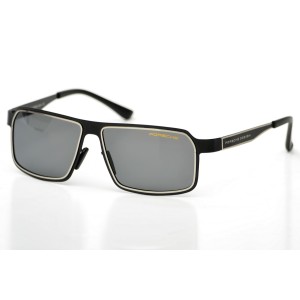 Porsche Design сонцезащитные очки 9398 чёрные с чёрной линзой 