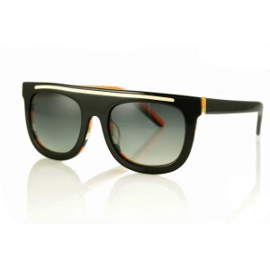 Другие сонцезащитные очки 8630 чёрные с серой линзой 