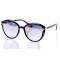 Женские сонцезащитные очки 10194 чёрные с розовой линзой . Photo 1
