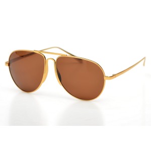 Другие сонцезащитные очки 9650 золотые с коричневой линзой 