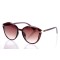 Женские сонцезащитные очки 10196 коричневые с коричневой линзой . Photo 1