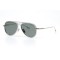 Інші сонцезахисні окуляри 11168 срібні з зеленою лінзою . Photo 1
