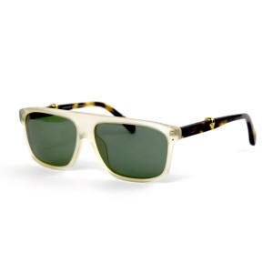 Другие сонцезащитные очки 11598 серые с зелёной линзой 