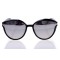 Женские сонцезащитные очки 10197 чёрные с ртутной линзой . Photo 2