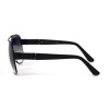 Другие сонцезащитные очки 11952 чёрные с чёрной линзой 