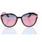 Жіночі сонцезахисні окуляри 10198 чорні з помаранчевою лінзою . Photo 2