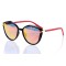 Жіночі сонцезахисні окуляри 10198 чорні з помаранчевою лінзою . Photo 1