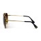 Другие сонцезащитные очки 12053 золотые с коричневой линзой . Photo 3