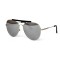 Інші сонцезахисні окуляри 12168 срібні з сроюбною лінзою . Photo 1