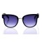 Женские сонцезащитные очки 10210 чёрные с фиолетовой линзой . Photo 2