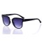 Женские сонцезащитные очки 10210 чёрные с фиолетовой линзой . Photo 1