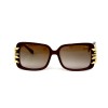 Другие сонцезащитные очки 12202 коричневые с коричневой линзой 