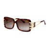 Другие сонцезащитные очки 12203 коричневые с коричневой линзой 