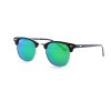 Ray Ban Clubmasters сонцезахисні окуляри 12511 чорні з зеленою лінзою 