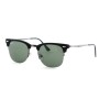 Ray Ban Clubmasters сонцезахисні окуляри 12513 чорні з зеленою лінзою 