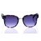 Женские сонцезащитные очки 10212 черно-белые с фиолетовой линзой . Photo 2