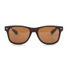 Ray Ban Wayfarer сонцезахисні окуляри 12507 темно-коричневі з коричневою лінзою 