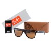 Ray Ban Wayfarer сонцезахисні окуляри 12507 темно-коричневі з коричневою лінзою 
