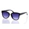Женские сонцезащитные очки 10215 чёрные с синей линзой . Photo 1