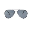Ray Ban Aviator (каплі) сонцезахисні окуляри 12509 чорні з чорноюлінзою 