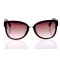 Женские сонцезащитные очки 10216 коричневые с коричневой линзой . Photo 2