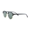 Ray Ban Metal (круглі) сонцезахисні окуляри 12682 чорні з зеленоюлінзою 