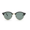 Ray Ban Metal (круглі) сонцезахисні окуляри 12682 чорні з зеленоюлінзою 