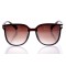 Женские сонцезащитные очки 10240 коричневые с коричневой линзой . Photo 2