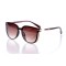 Женские сонцезащитные очки 10240 коричневые с коричневой линзой . Photo 1