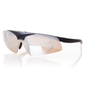 Водительские сонцезащитные очки спорт 2998 чёрные с коричневой линзой 