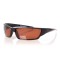 Cонцезахисні окуляри для водіїв спорт 3027 чорні з коричневою лінзою . Photo 1