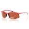 Cонцезахисні окуляри для водіїв спорт 6556 червоні з коричневою лінзою . Photo 1