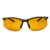 Водительские сонцезащитные очки спорт 10510 черные с коричневой линзой 