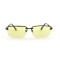 Cонцезахисні окуляри для водіїв спорт 12631 чорні з жовтою лінзою . Photo 2