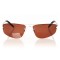 Водительские сонцезащитные очки стандарт 3023 металлик с коричневой линзой . Photo 2