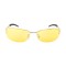Водительские сонцезащитные очки стандарт 3043 металлик с жёлтой линзой . Photo 3