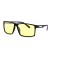 Водительские сонцезащитные очки стандарт 12521 чёрные с желтой линзой . Photo 1