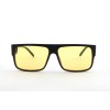Водительские сонцезащитные очки стандарт 12622 чёрные с желтой линзой 