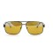 Водительские сонцезащитные очки стандарт 12633 чёрные с желтой линзой . Photo 2