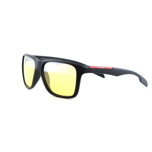 Водительские сонцезащитные очки стандарт 12663 чёрные с желтой линзой 