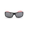 Детские сонцезащитные очки 12526 красные с чёрной линзой 