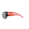 Детские сонцезащитные очки 12526 красные с чёрной линзой 