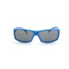 Дитячі сонцезахисні окуляри 12528 сині з чорною лінзою 