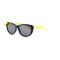 Дитячі сонцезахисні окуляри 12536 жовті з чорною лінзою . Photo 1