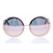 Женские сонцезащитные очки 10250 золотые с розовой линзой . Photo 2
