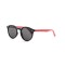 Дитячі сонцезахисні окуляри 12582 червоні з чорною лінзою . Photo 1