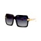 Cartier сонцезащитные очки 11665 чёрные с чёрной линзой . Photo 1